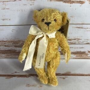 Merrythought Teddy Bear Mohair Jointed Vintage Ltd Ed #134/500 England